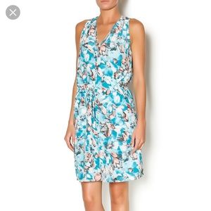Rebecca Taylor aloha print silk dress, size 4